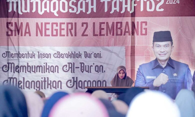 Seleksi Beasiswa Umrah Munaqosah Tahfidz 2024 SMAN 2 Lembang