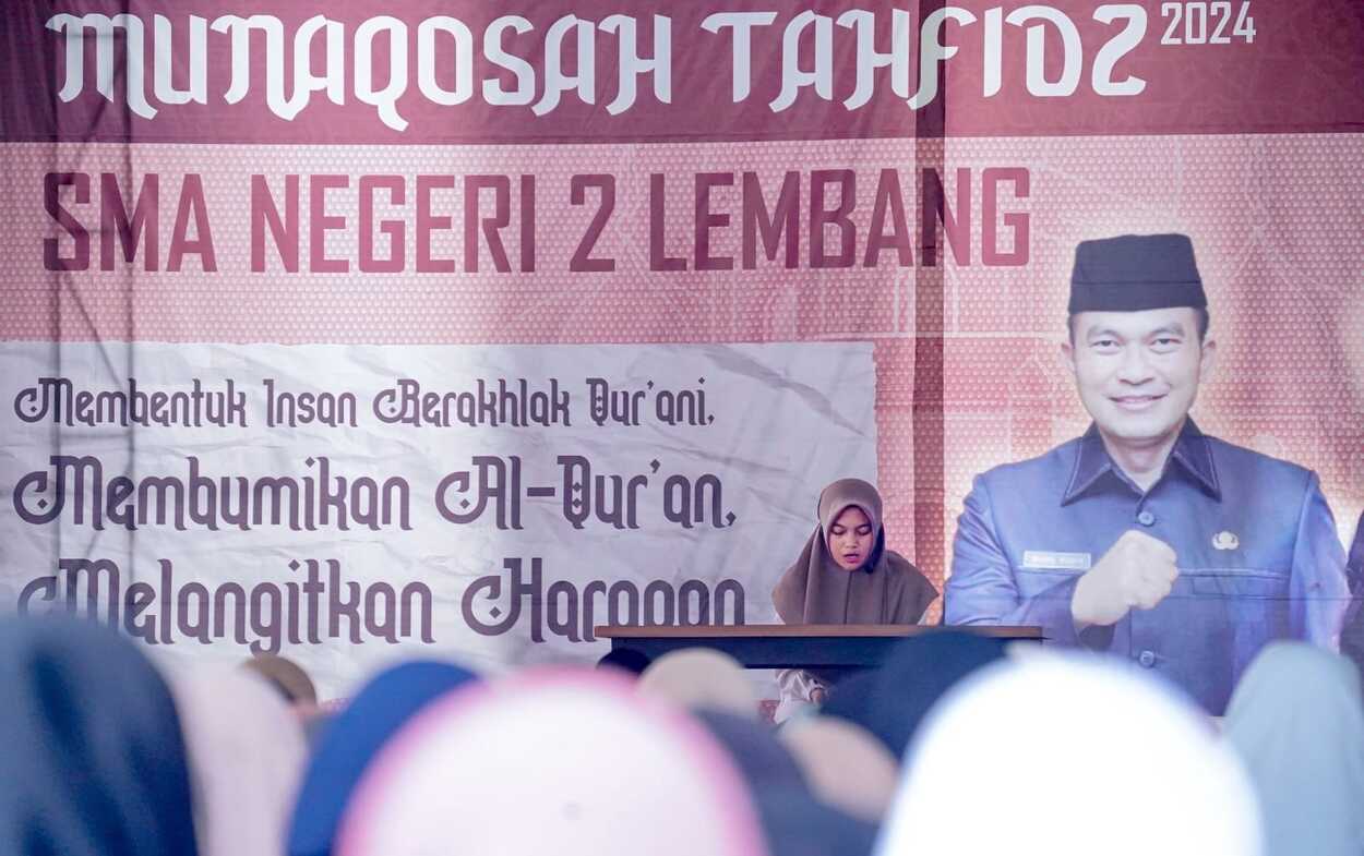 Seleksi Beasiswa Umrah Munaqosah Tahfidz 2024 SMAN 2 Lembang