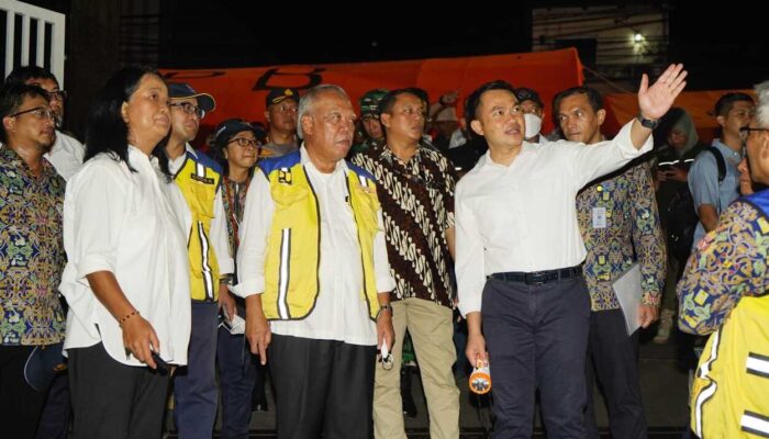 Wahyu Mijaya dan Basuki Hadimuljono Tinjau SMAN 1 Sumedang