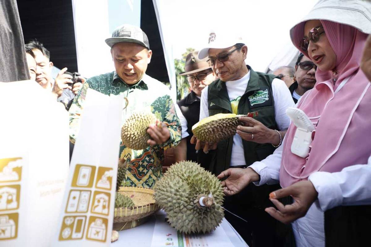 Bedas Festival Durian Diserbu Warga dan Para ASN