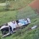 Bus Kramat Djati Terjun ke Jurang di Kabupaten Cianjur