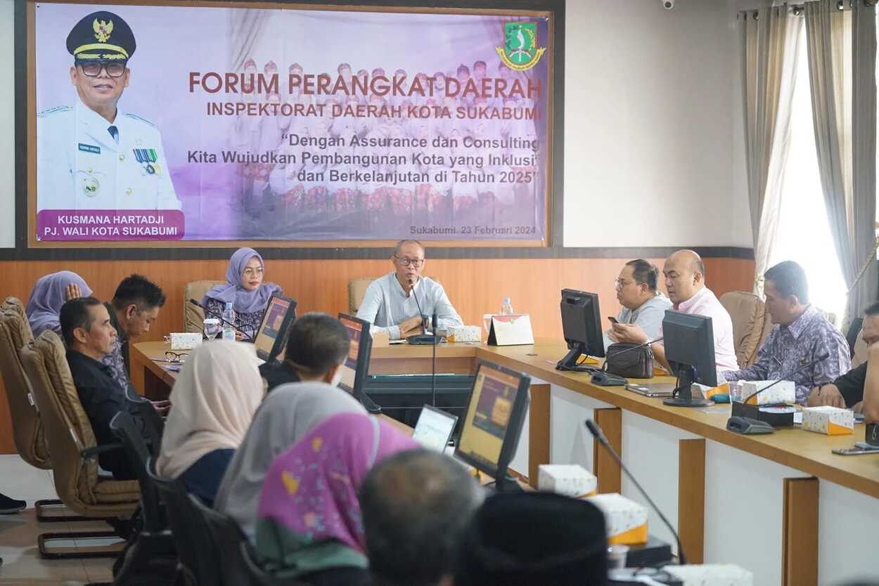 Inspektorat Kota Sukabumi Gelar FPD Rencana Kerja 2025