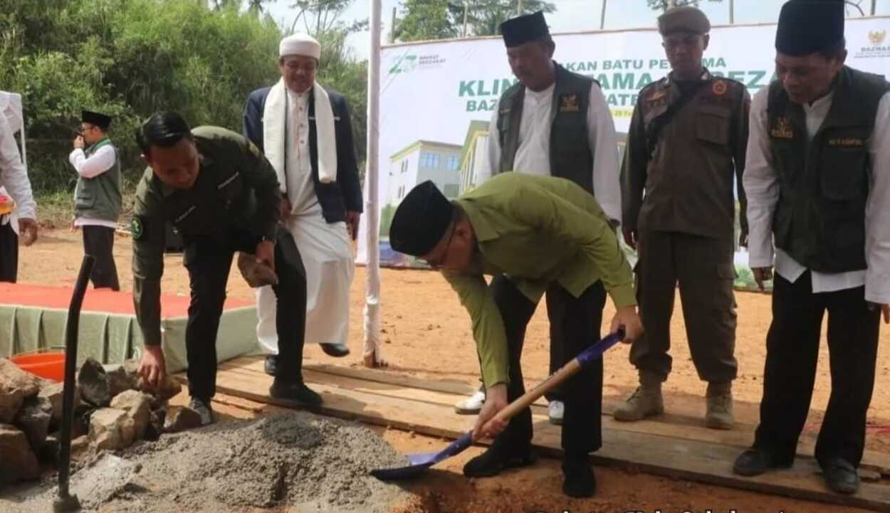 Klinik Utama Berdaya Bersama Zakat Baznas Mulai Dibangun