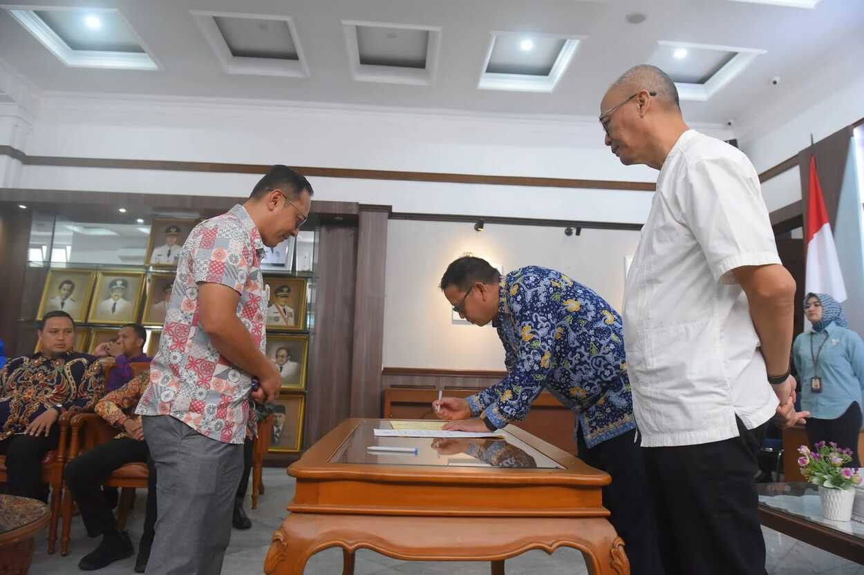 Pejabat Pemkot Sukabumi Lakukan Pakta Integritas