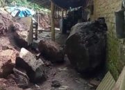 1 Rumah di Ngawi Jatim Tertimpa Batu Longsoran