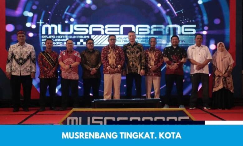 Bappeda Kota Sukabumi Gelar Musrenbang untuk RJPD & RKPD