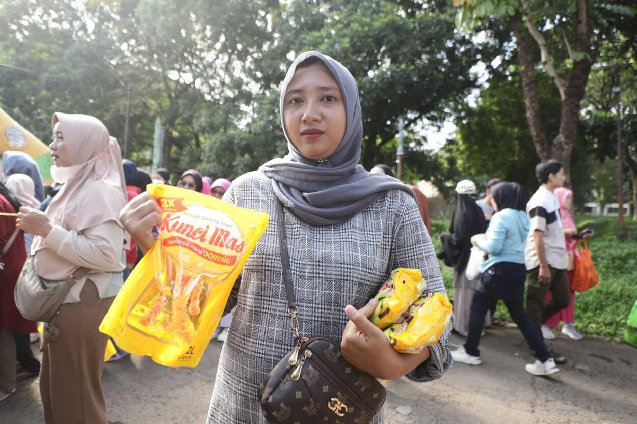 Gerakan Pangan Murah Kabupaten Bandung Diserbu Warga