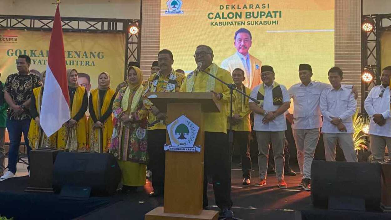 3 Partai Deklarasi Usung Asjaf Balon Bupati Sukabumi di Pilkada 2024