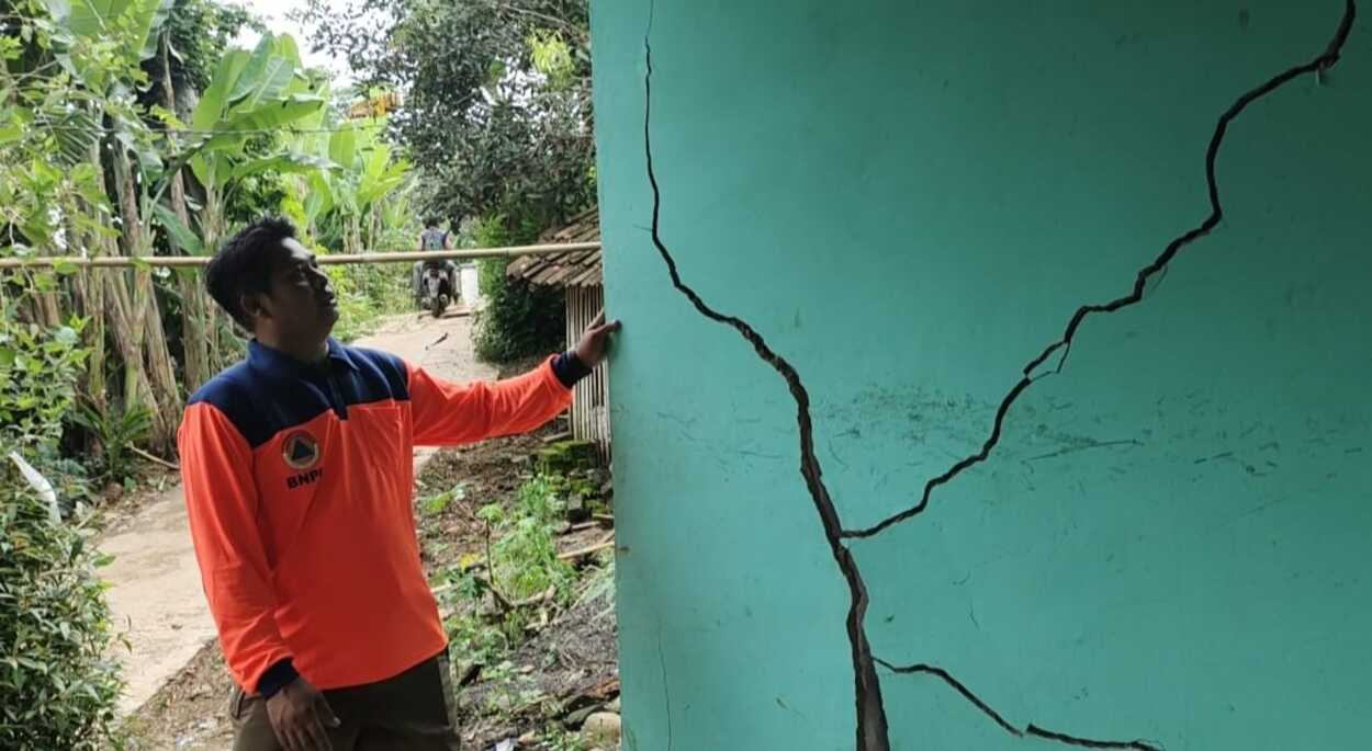 61 Rumah di Cianjur Digoyang Pergerakan Tanah