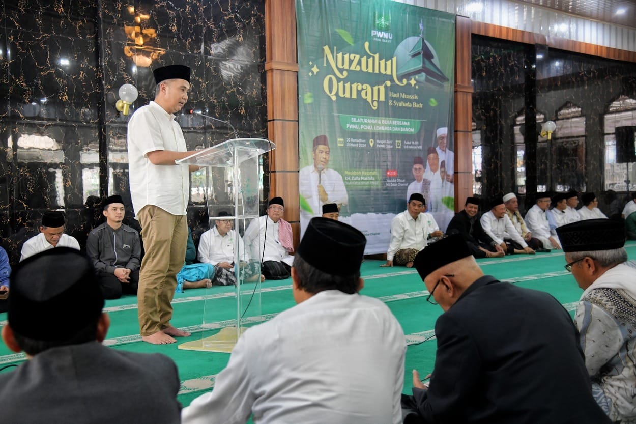 Bey Machmudin Silaturahim dengan Pengurus NU se-Jabar