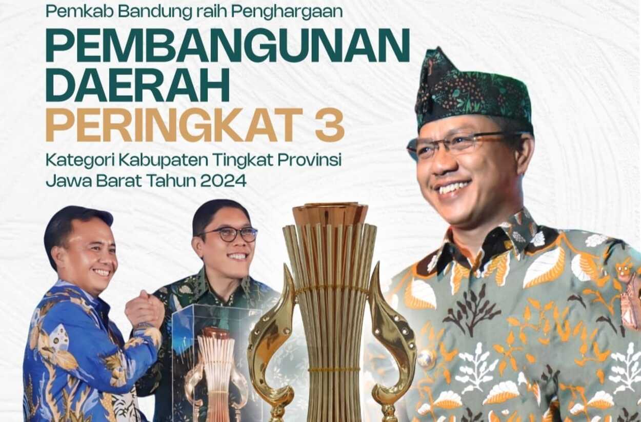 Kabupaten Bandung Juara Ke-3 Pembangunan Daerah di Jabar