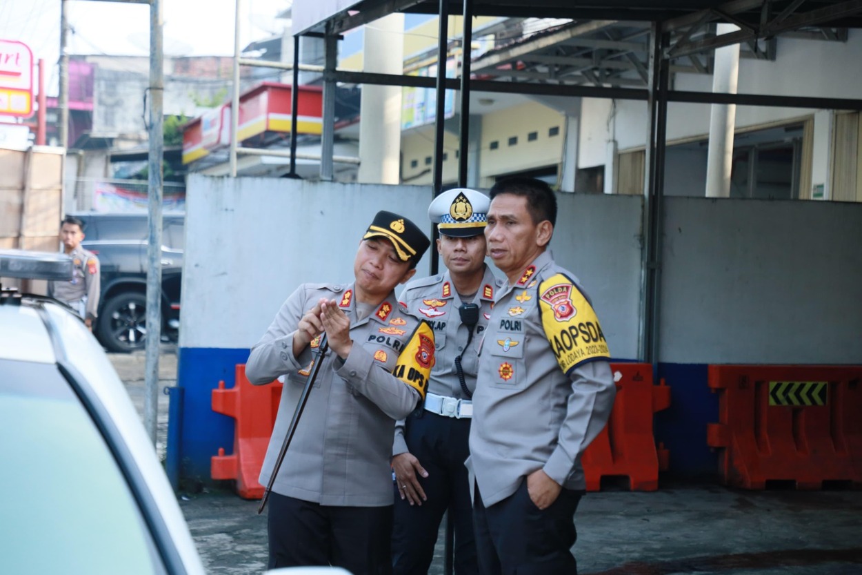 Kapolda Jabar Cek Kesiapan Pengamanan Arus Mudik di Sukabumi