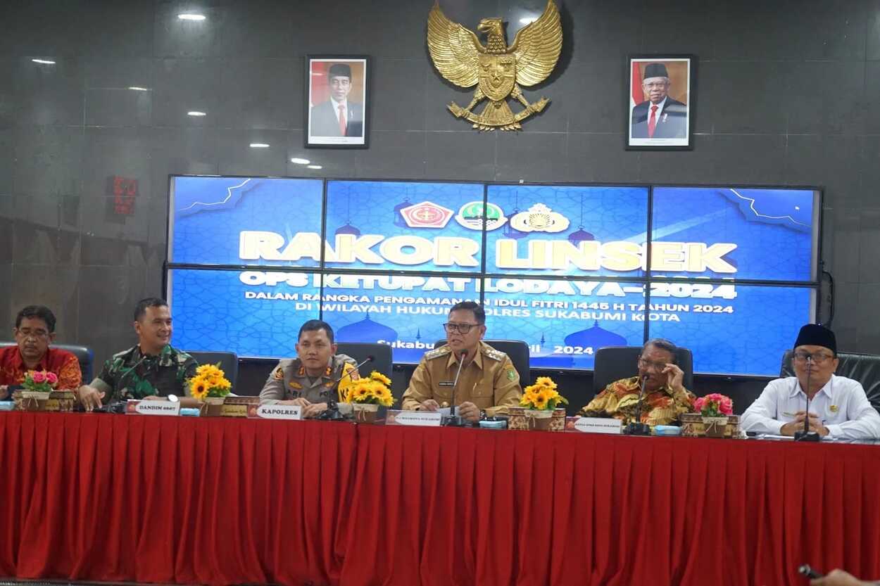 Kota Sukabumi Gelar Rakor Ops Ketupat Lodaya 2024