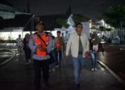 Kusmana Hartadji Pantau Malam Takbiran di Kota Sukabumi