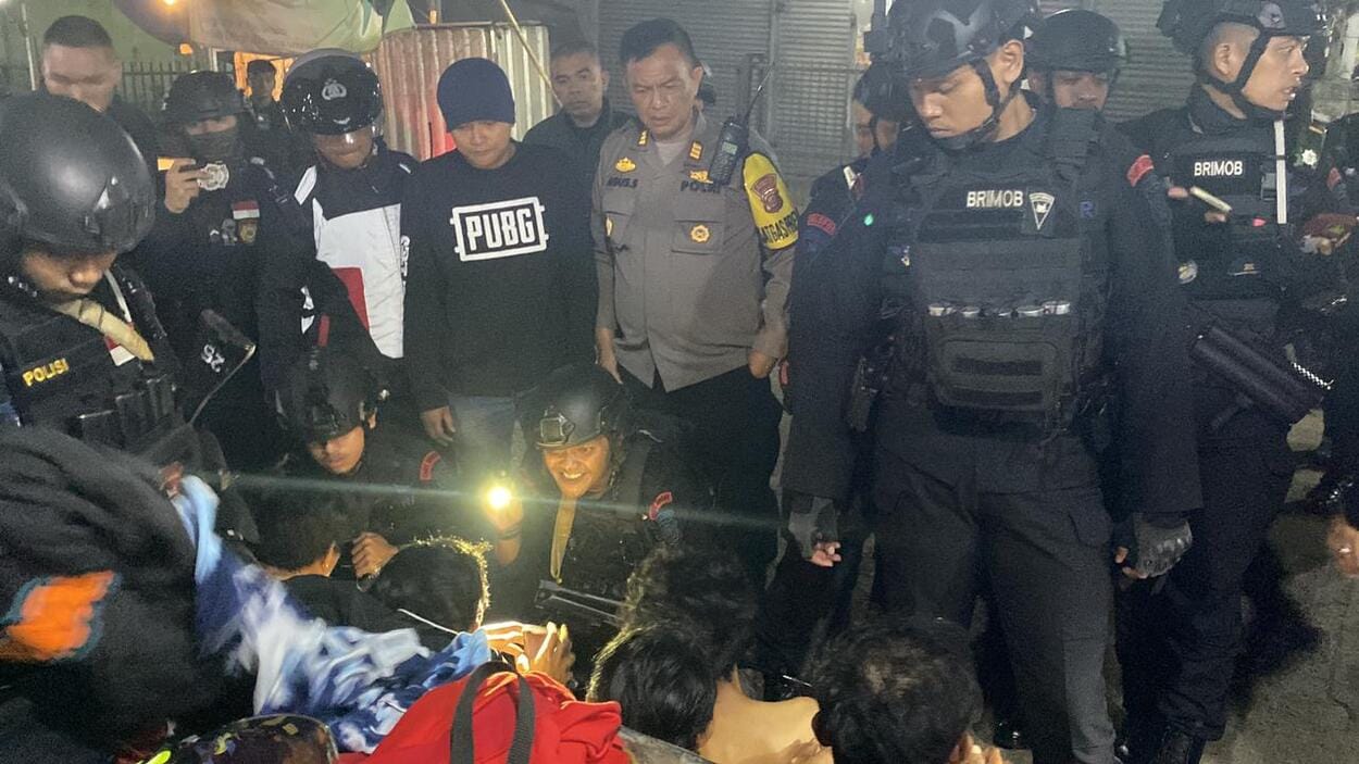 Polisi Tangkap 9 Pemuda Pembuat Onar di Malam Takbir