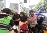 Polsek Citamiang Evakuasi Bumil Hendak Lahiran ke RS di Sukabumi