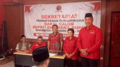 Tak Ada Kata Kalah, Sirodjudin Maju Wakili PDIP di Perhelatan Pilkada Kabupaten Sukabumi