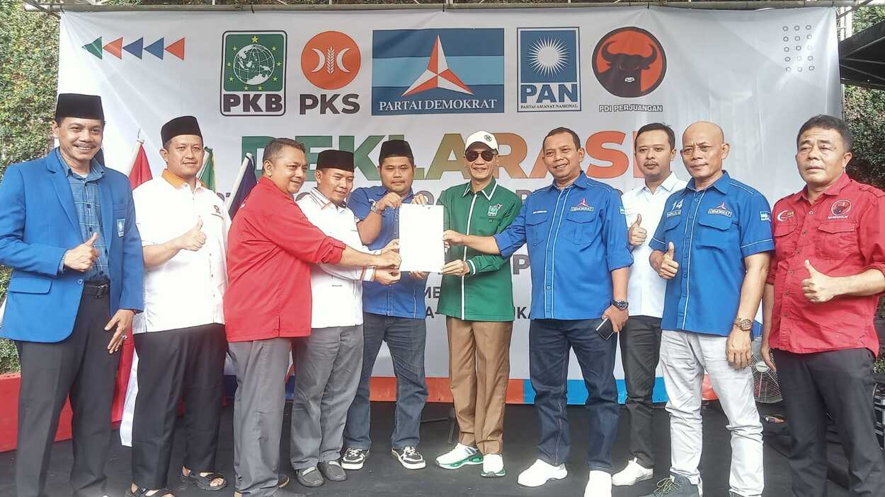 5 Partai Deklarasi Koalisi Pilkada, Ketua DPC PKB Sebut Elektabilitas Iyos Tertinggi