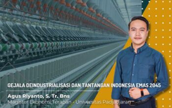 Gejala Deindustrialisasi dan Tantangan Indonesia Emas 2045