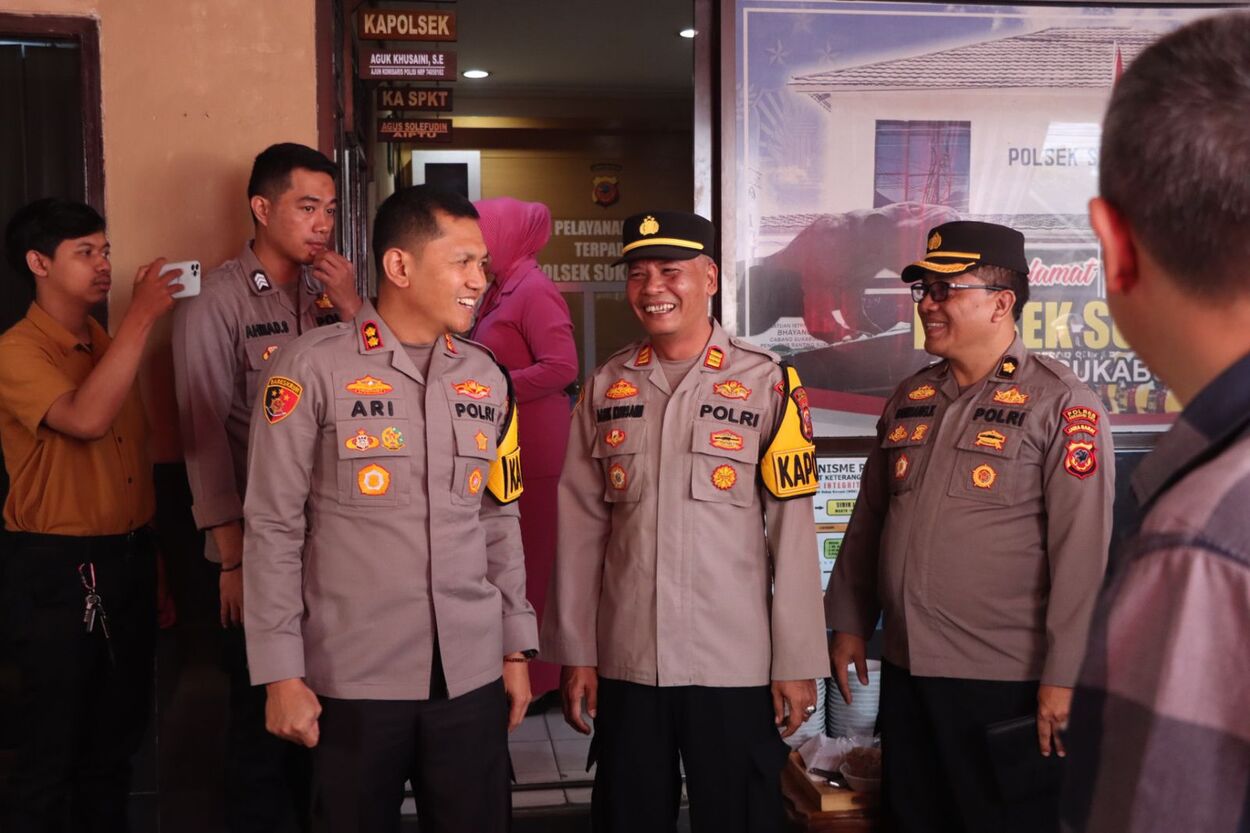 Kapolres Sukabumi Kota Lakukan Kunker Ke Polsek, Monitor Kinerja Pelayanan Masyarakat