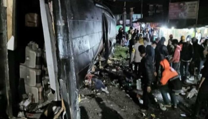 Kecelakaan Bus di Subang Menewaskan 11 Orang