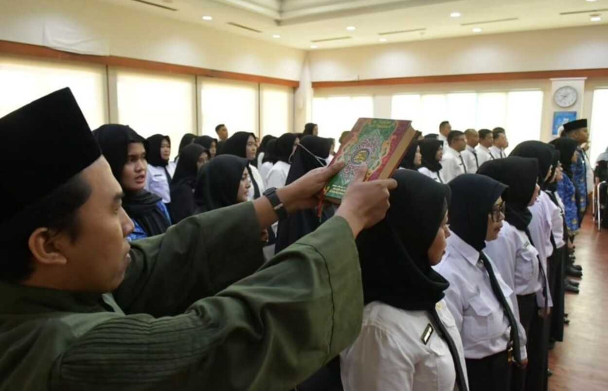 Kusmana Hartadji Lantik P3K Formasi Tahun 2023