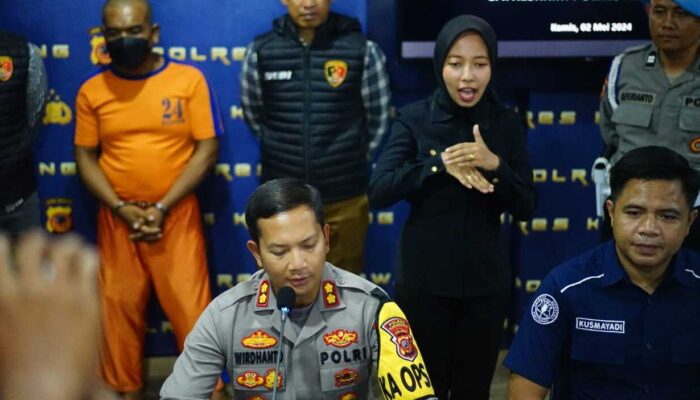 Pria di Karawang Bacok Korban dengan Dalih Sakit Hati