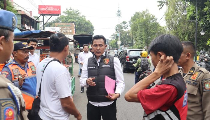 Puluhan Juru Parkir Liar dan Premanisme Ditertibkan Polres Sukabumi Kota