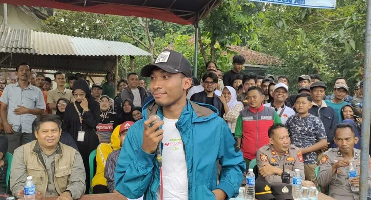 Robi Darwis Suport Galura Muda U-15 di Bojongpicung Cianjur