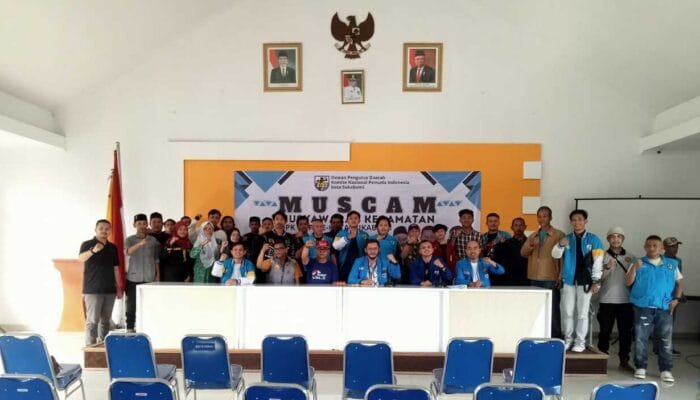 Tok! Ramdan Budiman Terpilih Jadi Ketua DPK KNPI Warudoyong Kota Sukabumi