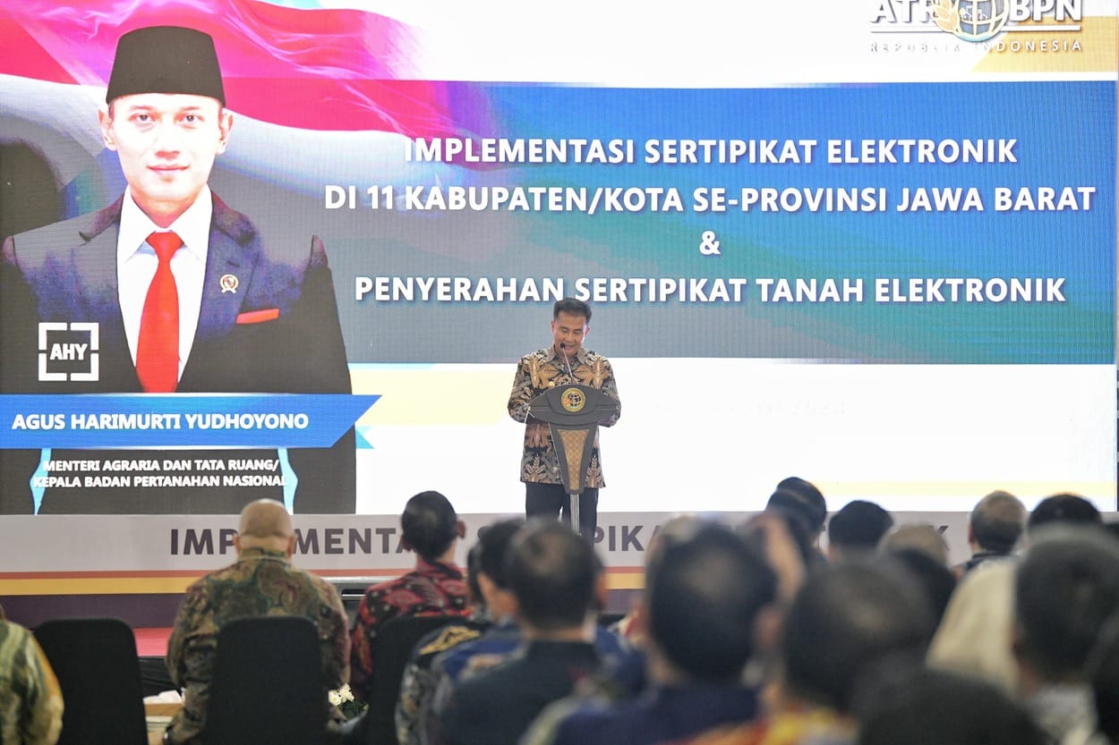 Bey Machmudin Sambut Baik Sertipikat Tanah Elektronik