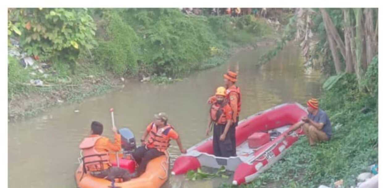 Bocah Tenggelam di Sungai Ciremin Karawang Ditemukan