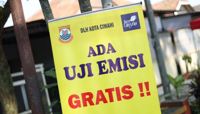 Dinas Lingkungan Hidup Kota Cimahi Uji Emisi Gratis