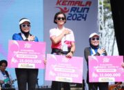 Keren! Bhayangkari Sukabumi Raih Juara 1 Lomba Lari 10K Bhayangkari Master 40+ di Ajang Kemala Run 2024