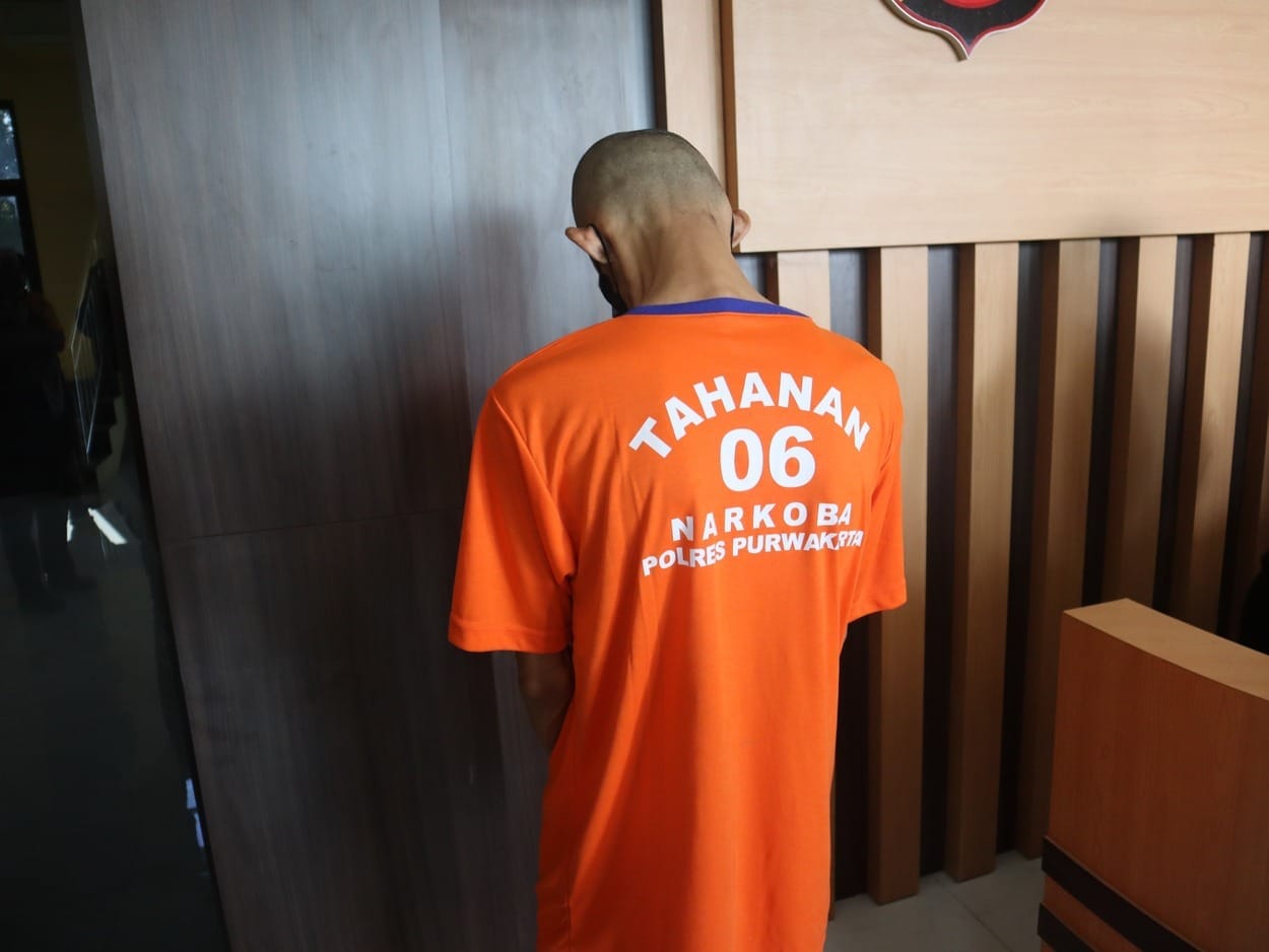 Kurir Ganja di Purwakarta Diringkus, Polisi Sita 1 Kg BB