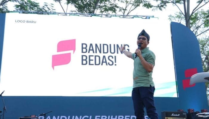 Logo Baru Bandung Bedas Diluncurkan Petahana