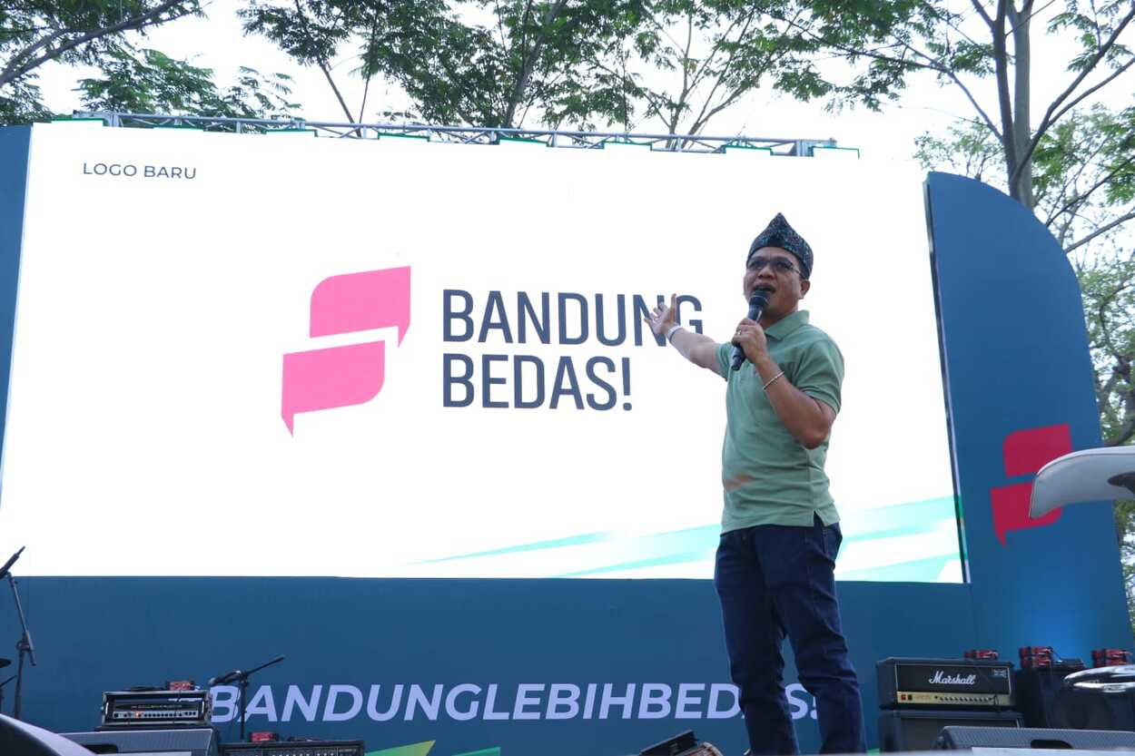 Logo Baru Bandung Bedas Diluncurkan Petahana