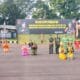 Pembaretan Pusdikbekang Diwarnai Sejumlah Aksi Siswa