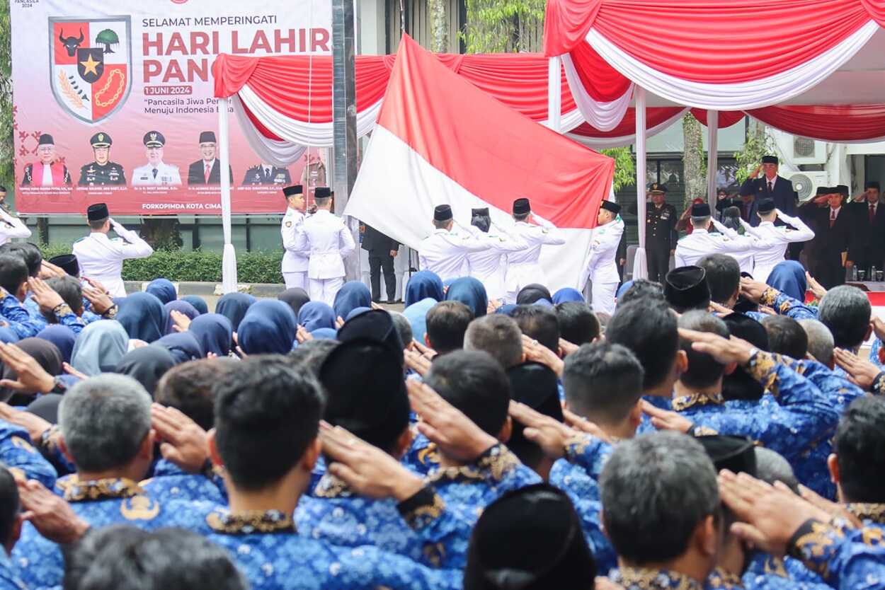 Pemkot Cimahi Peringati Hari Lahir Pancasila 2024