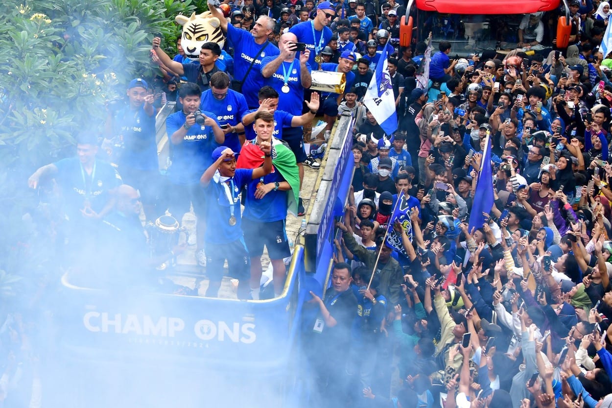Persib Bandung Juara, Sejumlah Jalan di Alihkan