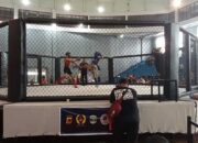 Ratusan Penonton Memadati GOR Merdeka Kota Sukabumi, Nonton MMA Kapolres CUP 2024