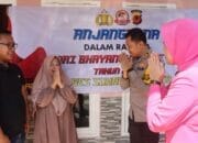 Sambut Hari Bhayangkara Ke-78, Polres Sukabumi Kota Anjangsana Berikan Santunan & Tali Asih