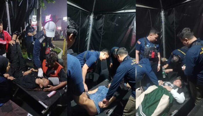 Tim Kesehatan Lapangan RS Bhayangkara, Selamatkan Puluhan Penonton Konser Musik Iwan Fals di Sukabumi
