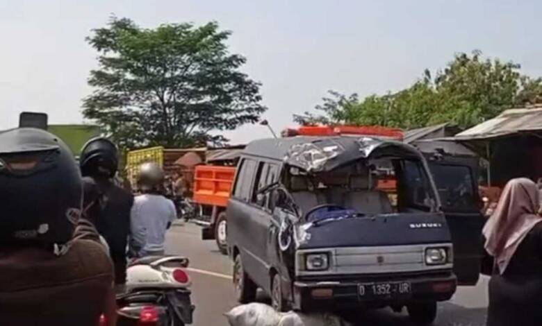 3 Mobil Terlibat Tabrakan di Kabupaten Cianjur