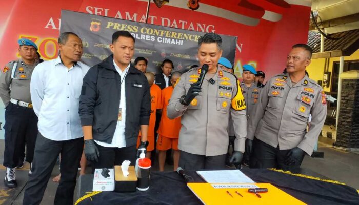 5 Tersangka Curanmor di Cimahi Ditangkap Polisi