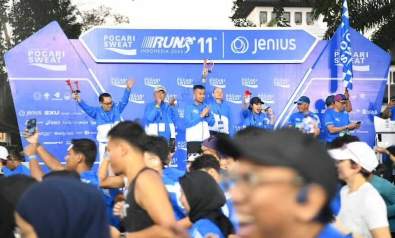 Bey Machmudin Ikut Berlari dalam Pocari Sweat Run Indonesia 2024