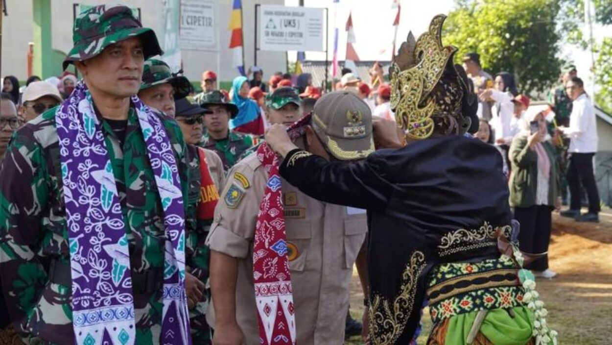 Bupati Marwan Hadiri Pembukaan TMMD Ke-21, Dukung Percepatan Pembangunan di Kab. Sukabumi