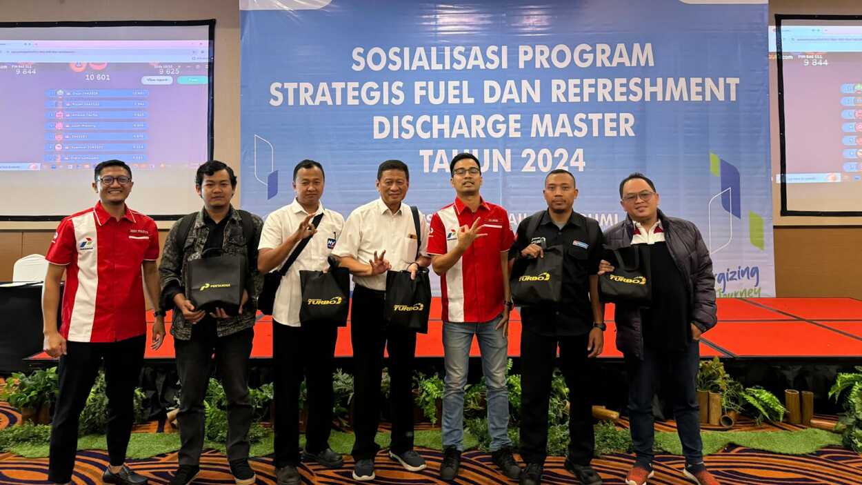 PT Pertamina & DPC Hiswana Migas Sukabumi Gelar Sosialisasi Program Strategis Fuel Refresment Discharge Master 2024