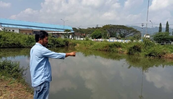 Pembangunan Kolam Retensi Pengendali Banjir di Terminal KH Ahmad Sanusi Mulai Dikerjakan