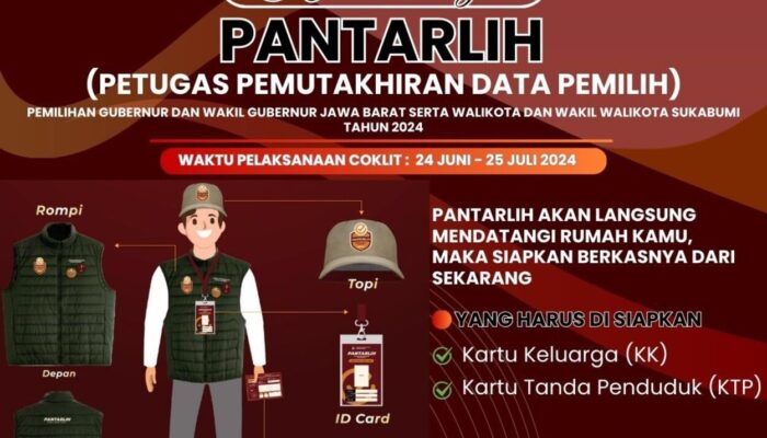 Petugas Pantarlih KPU Kota Sukabumi Geber Lakukan Pencoklitan Untuk Pilkada Serentak 2024